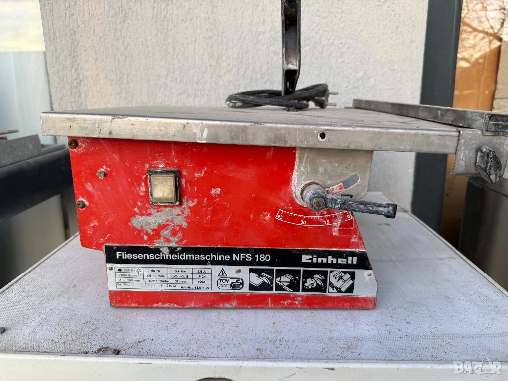 Машина за рязане на плочки , снимка 1