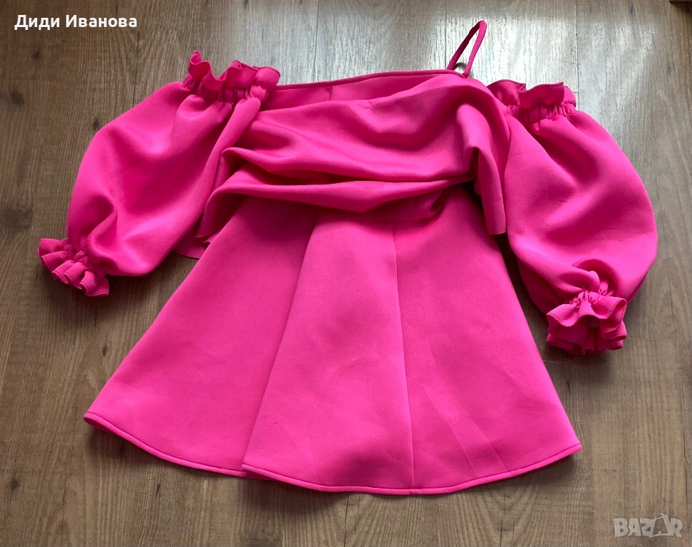 Дамска официална къса рокличка, снимка 1