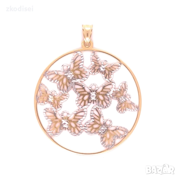 Златен медальон 2,56гр. 14кр. проба:585 модел:34829-1, снимка 1