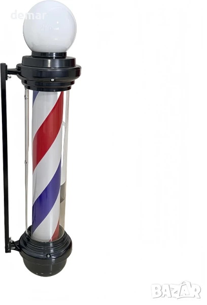 Въртяща се лампа за бръснарница Concise Home, LED, класически винтидж стил, 90 см, снимка 1