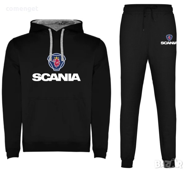ПРОМО! Спортен екип/комплект суичър и долнище СКАНИЯ / SCANIA - различни цветове!, снимка 1