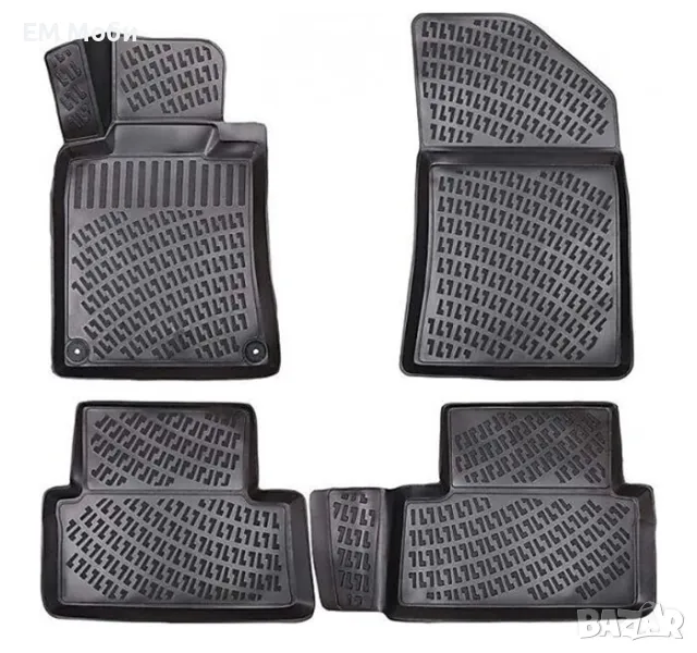Гумени Стелки Rizline 3D тип Легени К-кт за Peugeot 207 / 307 / 508 / 5008, снимка 1