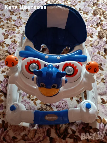 Lorelli Бебешка проходилка "Бамби" Blue, снимка 1