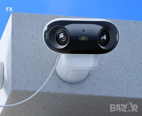 Reolink Argus 4 Pro 8MP 4K WiFi Камера с Батерия и 180° Панорама Wi-Fi 6, снимка 1