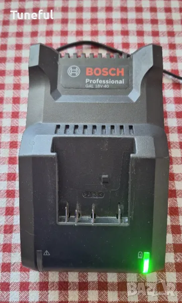 Продавам зарядно BOSCH PROFESSIONAL GAL 18V-40, снимка 1