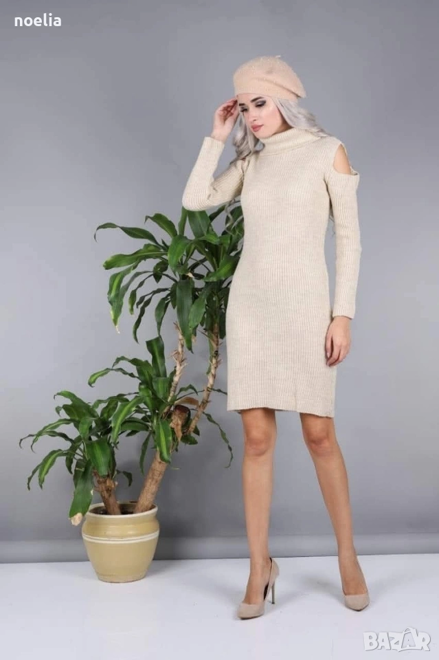 разпродажба - Рокля плетиво , снимка 1