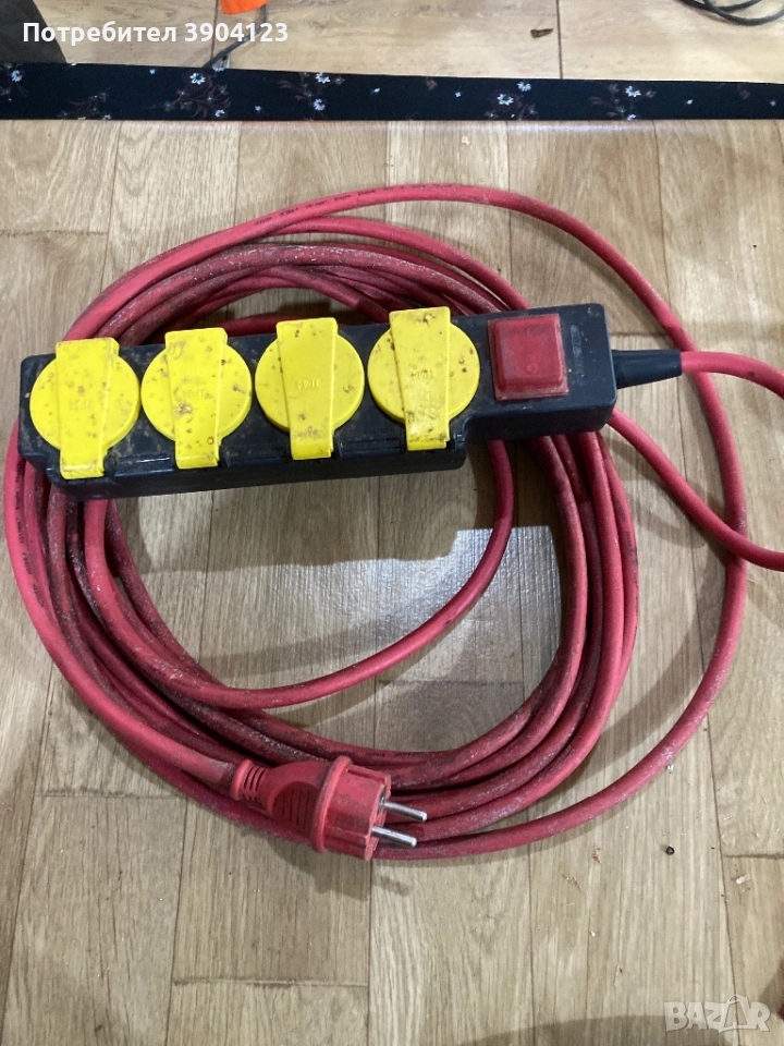 Удължител разклонител10 метра, снимка 1