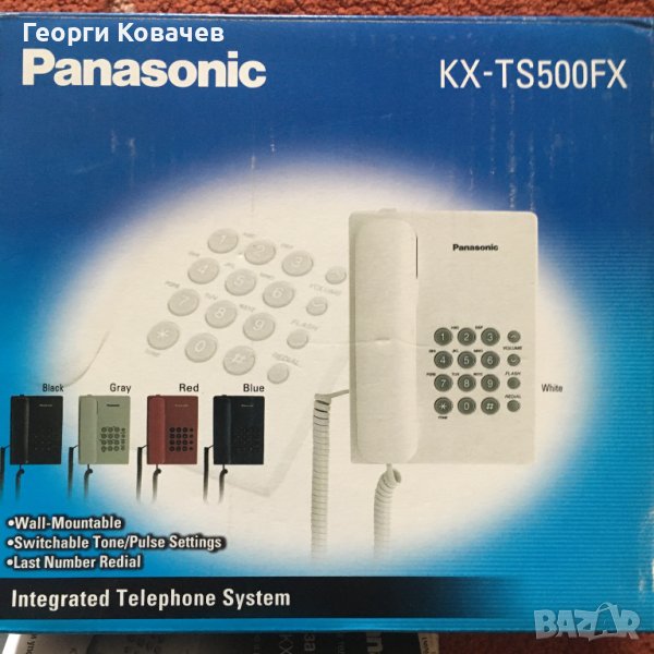 Стационарен телефон Panasonic KX-TS500FX, снимка 1