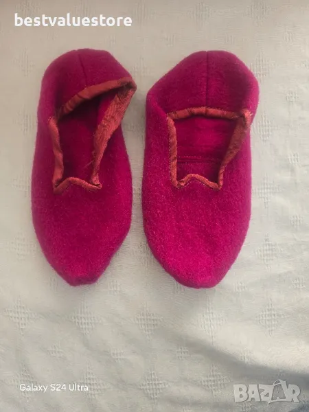 Вълнени Терлици Розови, снимка 1