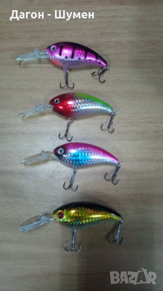 Комплект воблери 13.6 гр./10 см., 2.5 м., снимка 1