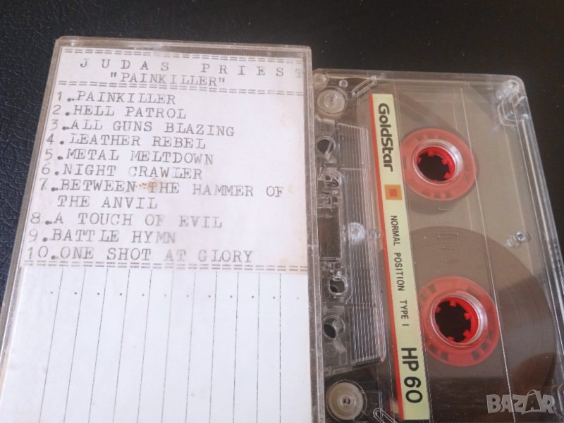 Judas Priest - Painkiller аудио касета Goldstar HP60, снимка 1