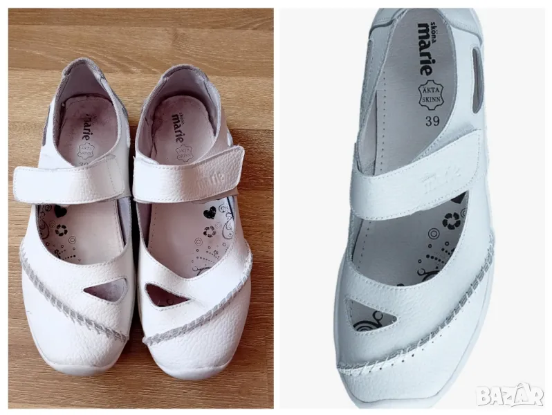 Спортни обувки естествена кожа , снимка 1