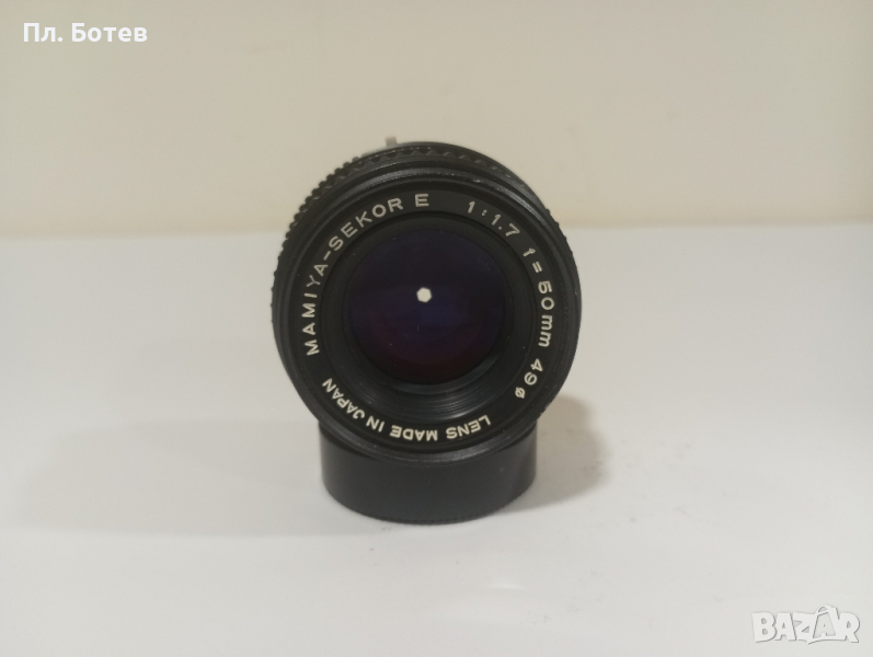 Обектив Mamiya-sektor 1:1,7 f=50mm 49, снимка 1
