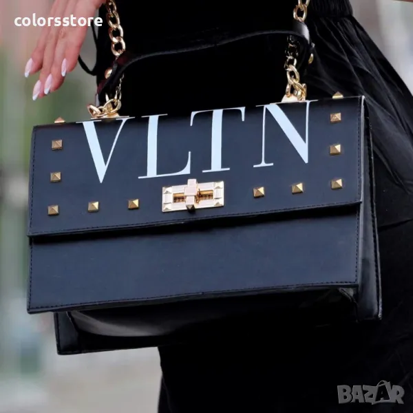 Дамска чанта - черна кожа - VN1-BAG, снимка 1