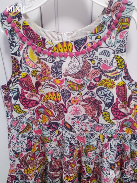 Нова лятна детска рокля, 116/122 см, снимка 1