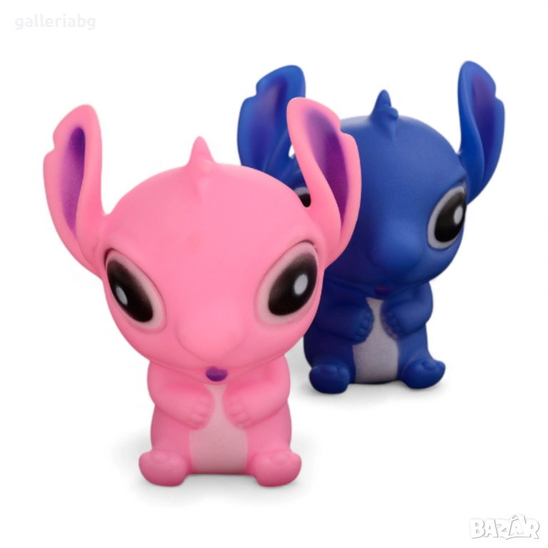 Гумена играчка Stitch – свиркаща фигурка, снимка 1