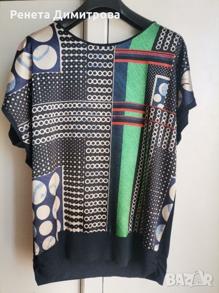 Дамска блуза с паднал ръкав, снимка 1