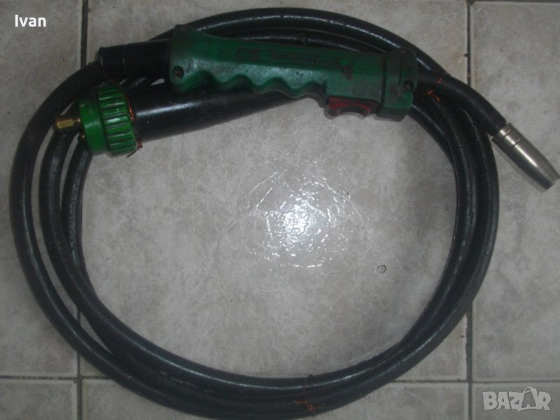 Заваръчен Шланг За Телеподаващо/Аргон-с Евроконектор/Ръкохватка/Дюза-4м-Немски-Профи-До 250А-Kothaus, снимка 1