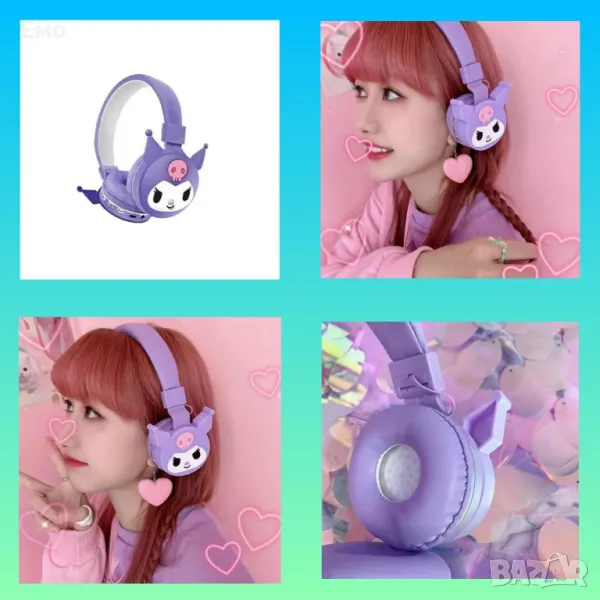 Безжични Bluetooth слушалки - AH-806Y - Уникален дизайн и висококачествен звук, снимка 1