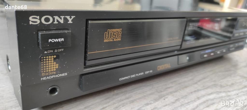 Компакт диск плейър SONY CDP-110, снимка 1