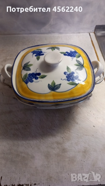 Керамичен съд за топло сервиране, снимка 1