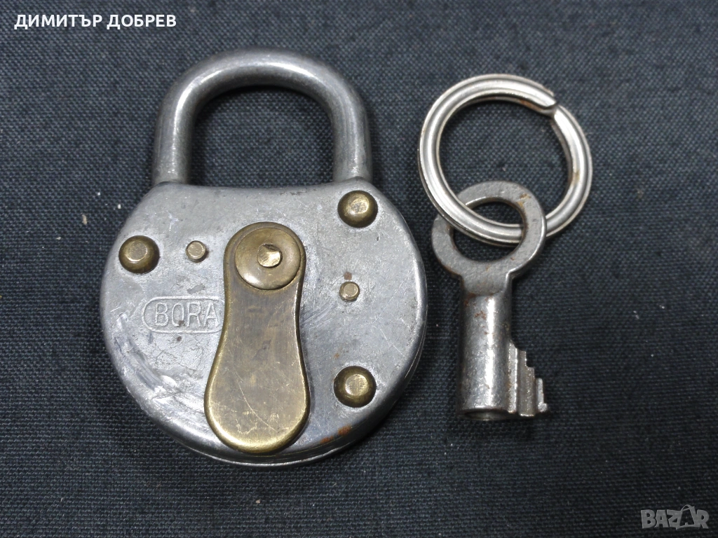 СТАР РЕТРО КАТИНАР С КЛЮЧ BORA GERMANY, снимка 1