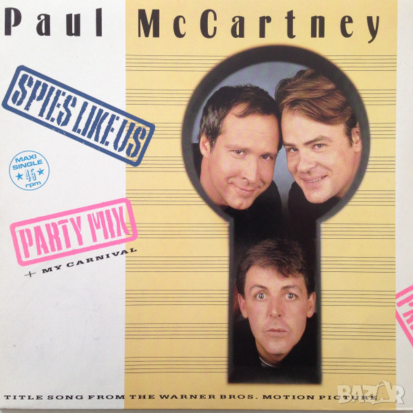 Грамофонни плочи Paul McCartney – Spies Like Us (Party Mix) 12" сингъл, снимка 1