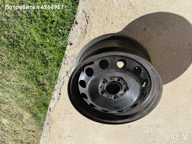 Оригинални стоманени джанти BMW E46, снимка 1