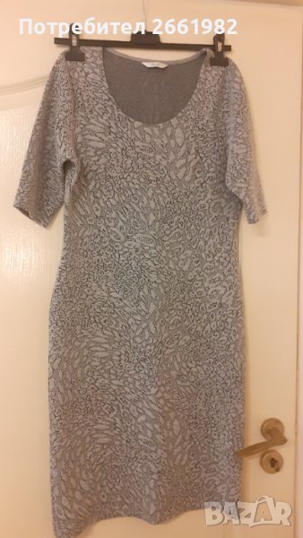 Стилна сива рокля, снимка 1