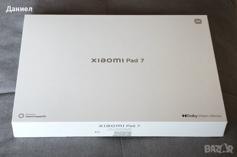 Таблет Xiaomi Pad 7, 8GB/128GB, сив, неразопакован, с гаранция, снимка 1