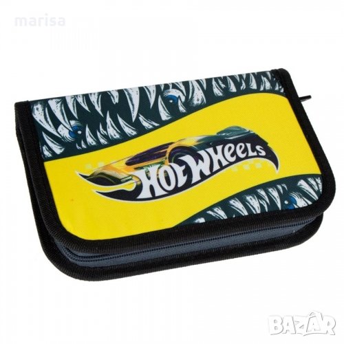 Несесер HOT WHEELS, 1 цип, 2 клапи, празен 394089, снимка 1