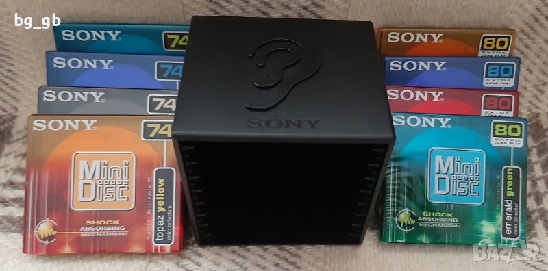 SONY 8MD CUBE  / Кутиики за по 10 минидиска, снимка 1