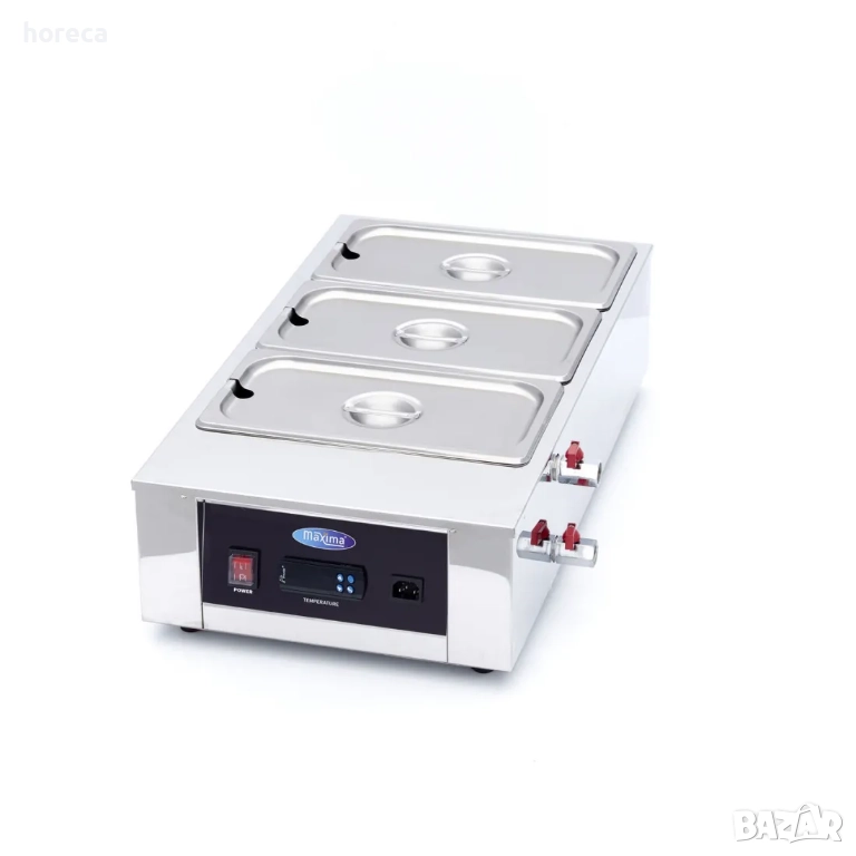 Уред за топене на шоколад - 3 контейнера GN 1/3, снимка 1