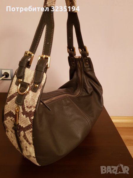 Италианска кожена чанта, снимка 1