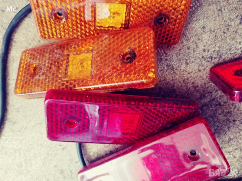 Габарити 24 V бели /жълти Тир /ремаркета, снимка 1