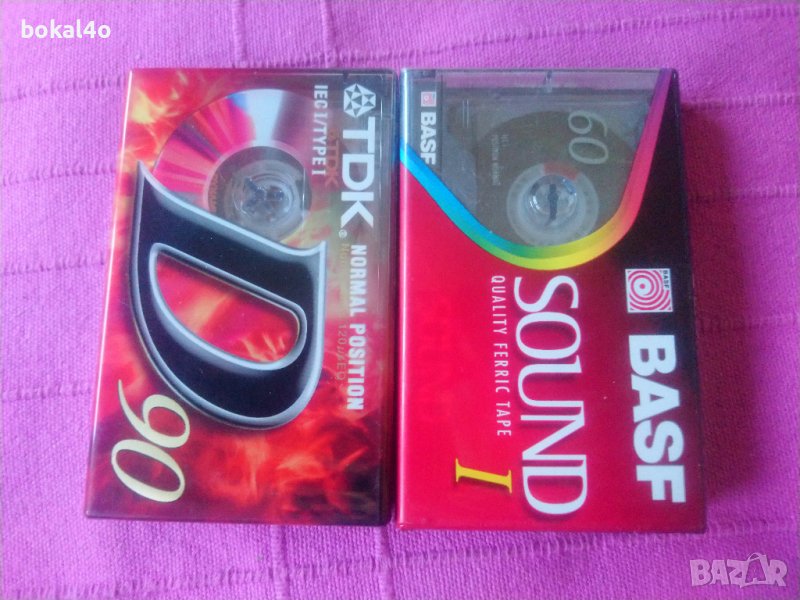 Нови запечатани аудио касети, снимка 1