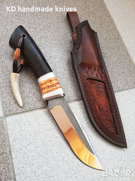 Ръчно изработен ловен нож от марка KD handmade knives ловни ножове, снимка 1