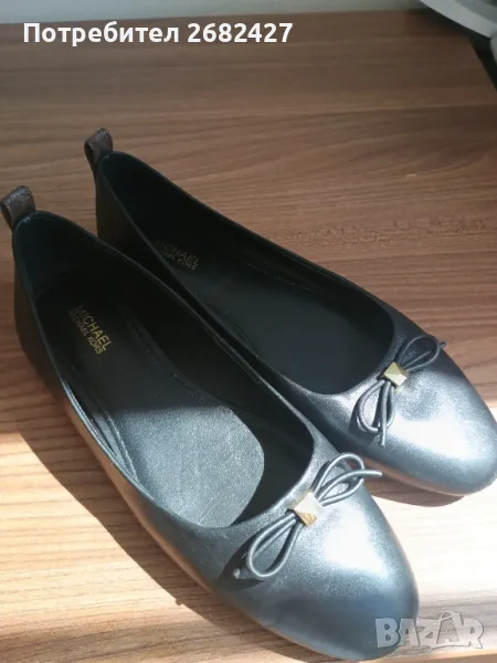 MICHAEL Michael KorsБалеринки Eloise Flex Ballet 40T1ELFP2L Черен

, снимка 1