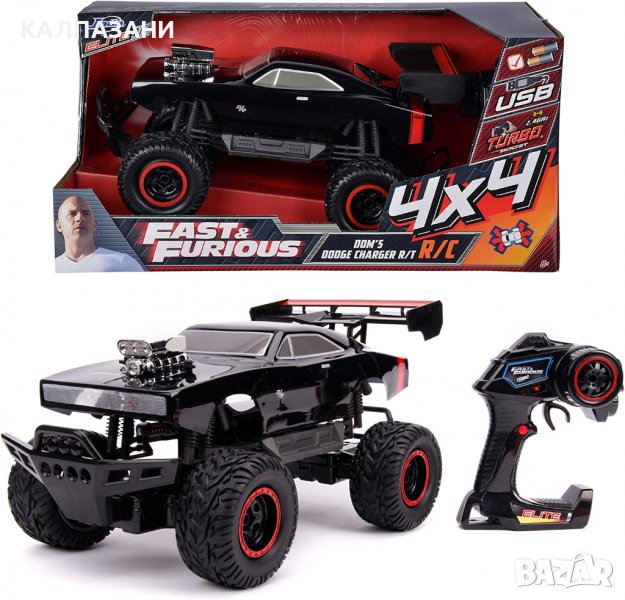 Fast & Furious RC 1970 Dodge 4x4 1:12 253209002, снимка 1