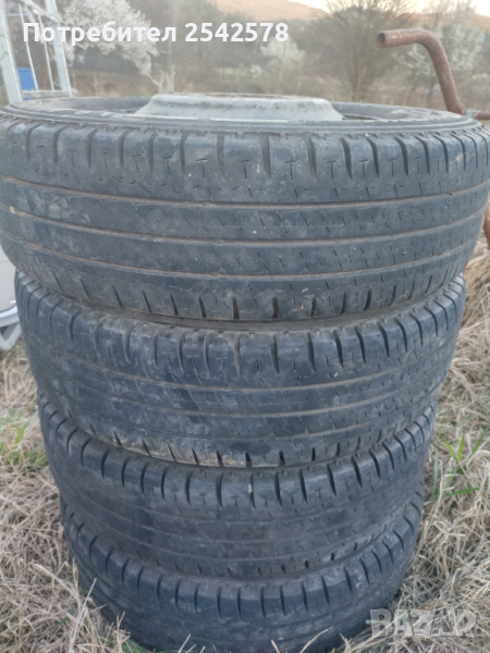 Michelin 195/75/16 C-6 броя, снимка 1