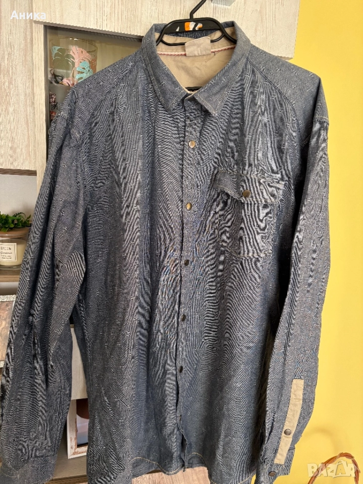 Мъжка риза ХХЛ, снимка 1