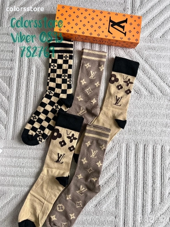 Мъжки чорапи Louis Vuitton код IM-67DI, снимка 1