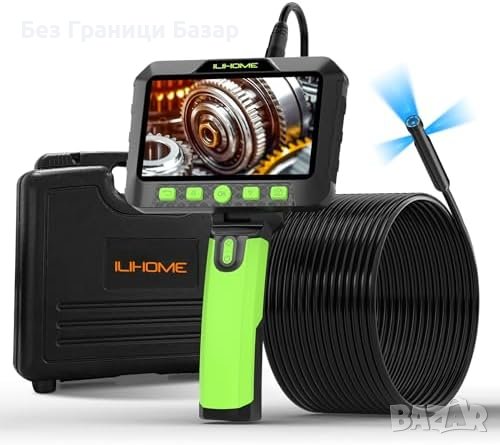 Нов Професионален Борскоп Камера T27 с Тройни Обективи и IPS Екран, снимка 1