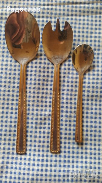 позлатени лъжици Solingen , снимка 1