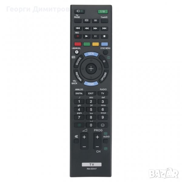 Дистанционни RM-ED047 за Sony телевизори, снимка 1