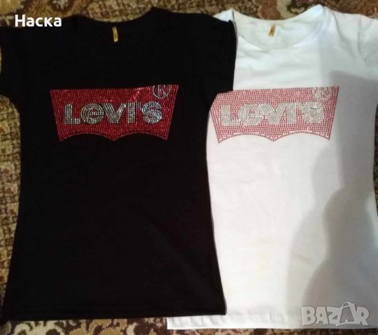 Уникални дамски тениски с камъчета! , снимка 16 - Тениски - 43844780