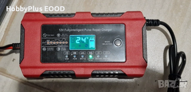 10А интелигентно автоматично зарядно за разлипнинтипове 12V акумулатори  , снимка 9 - Аксесоари и консумативи - 53371292