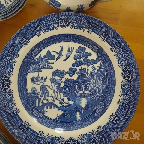 Original Churchil Willow tree,England сервиз за хранене, снимка 8 - Сервизи - 46716442