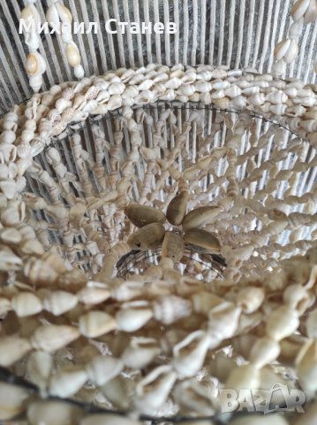 Полилей от черупки на морски ракообразни 2, снимка 5 - Декорация за дома - 38383421