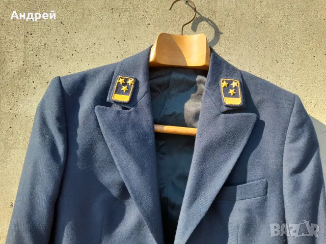 Стара куртка,сако БДЖ, снимка 2 - Антикварни и старинни предмети - 49842042